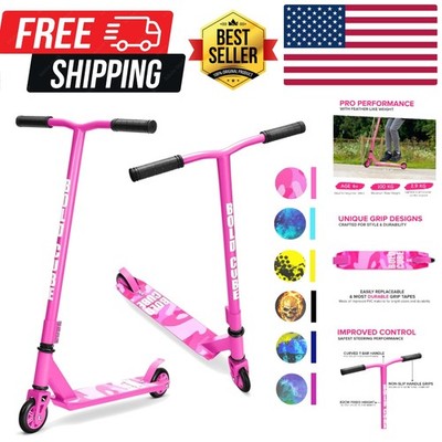 Stunt Scooter for Kids Ages 6-12 8-12  | Freestyle Pro 360° | Aluminium Deck ...