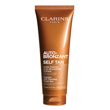 Clarins Express Self Tanning Fresh Gel Fast Absorption Streak Free 125ml NEW