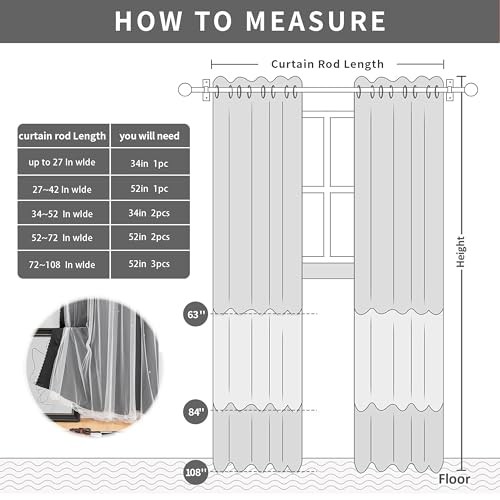 Black Out Curtains for Bedroom Windows, Curtains for Girls Bedroom Decor, - Picture 7 of 8