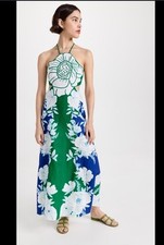 Farm Rio Soft Garden Maxi Dress size XXS HARD TO FIND!!