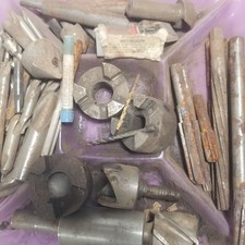 Cała partia - wiertła, wiertła środkowe, rozwiertaki itp