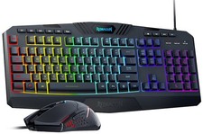 REDRAGON S101-4 Programmable Gaming Keyboard+Mouse Combo,5 Macro Record Key,US