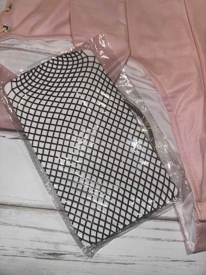 NEW Feaadni Women's Halloween Cosplay Bunny Girl Costume Set Size XL - Image 4 of 4