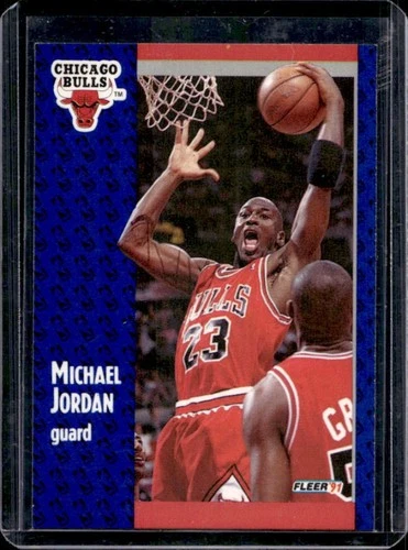 1991-92 Fleer Michael Jordan #29 Bulls