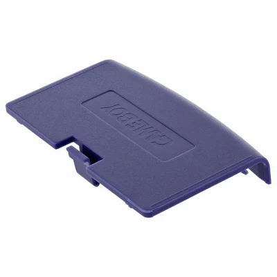 GOLTAK Nintendo Gameboy Advance Battery Cover Clear Blue GBA Replacement Indigo Purple