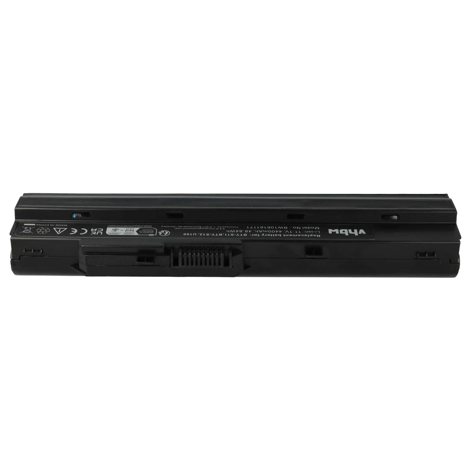 Akku für MSI Wind U100 U120 MS-N1 U90 U100X U115 U120H U90X 4400mAh 11,1V - Bild 4 von 4