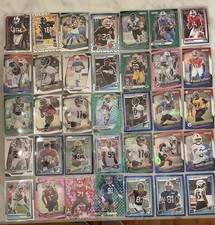 YUGE!! Rookie Prizm NFL Vet Color Lot 35 Cards Plus Bonus Cars!! Read Reviews