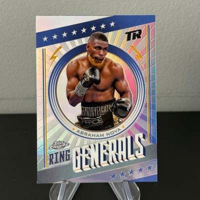 Abraham Nova 2024 Topps Chrome Ring Generals Insert RG-11