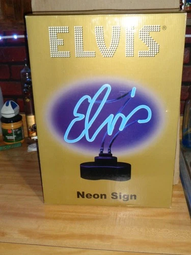 RARE Vintage Rabbit Tanaka Elvis NEON SIGN LAMP 2004