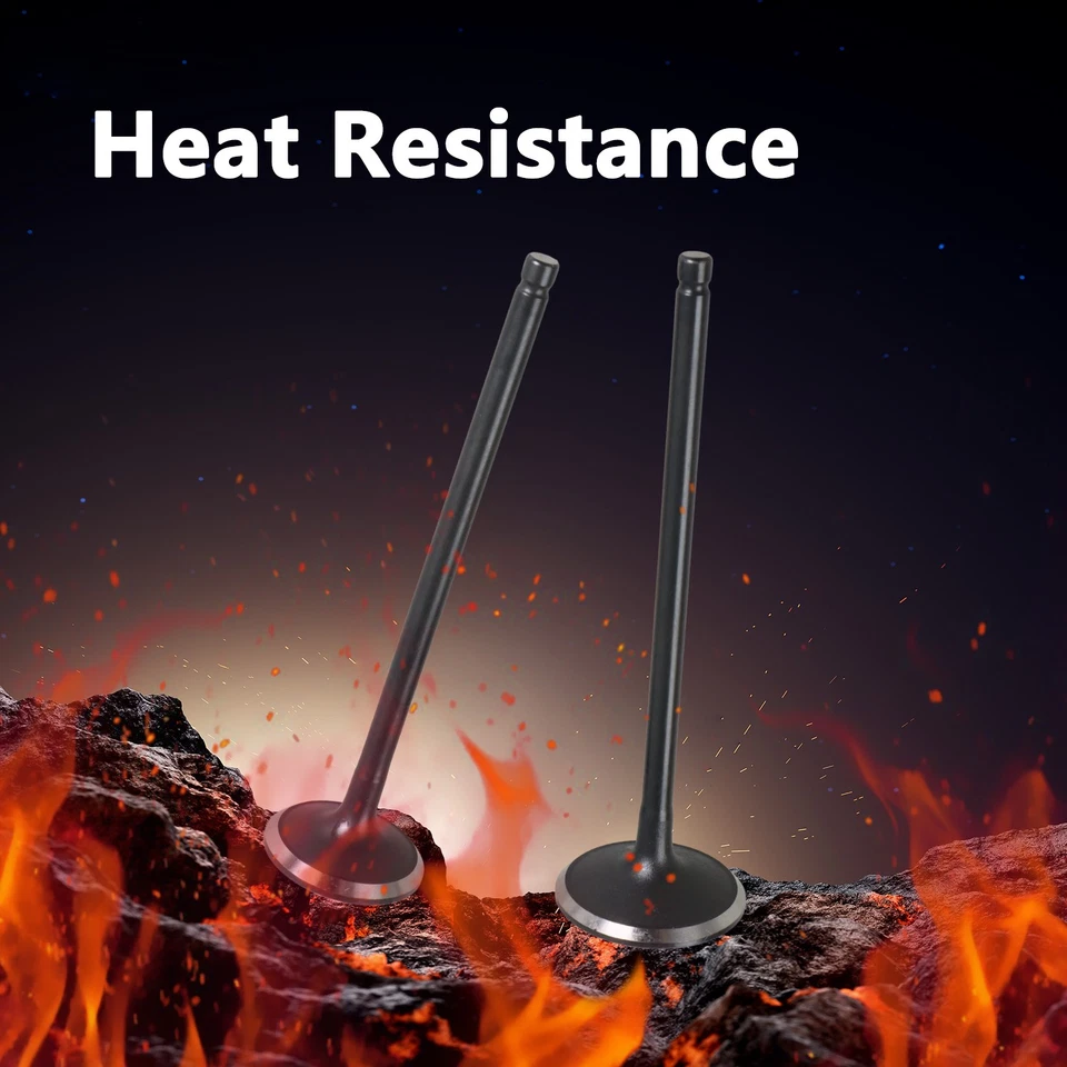 Intake Exhaust Valves for 1998 Honda Odyssey 2.3L F23A5 F23A7 F23A1 F23A4 - Image 3 of 4