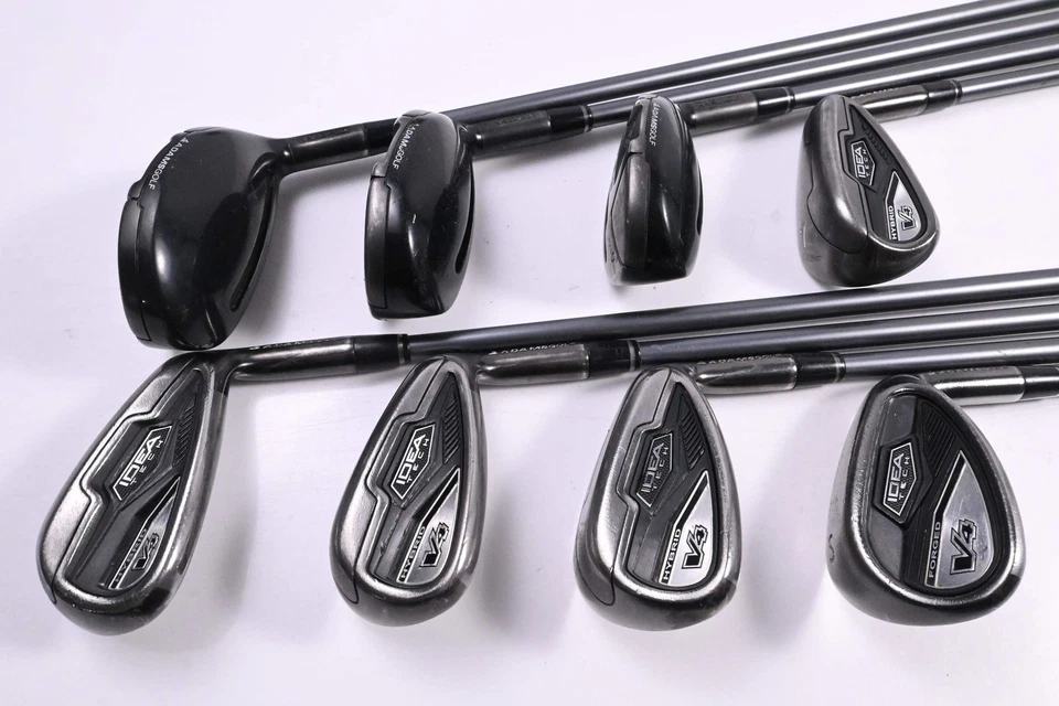 Adams Idea Tech V4 Hybrid Combo Irons / 4h-6h+7-PW+SW / Regular Flex Bassara 60 - Image 2 of 4