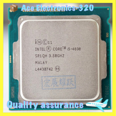 Intel i5-4690 Core 3.5GHz SR1QH Quad Core Socket LGA 1150 CPU Processors