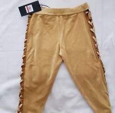 Puma x Fenty by Rihanna Velour Tan Lacing Tights NWT Size XSmall