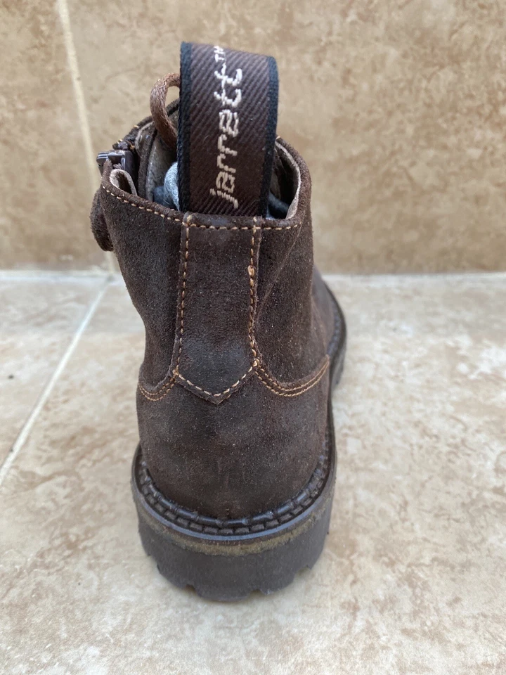 Brown Italian Leather kids shoes boys/ Boys/kid Boots /Made In Italy /size -1 - Image 2 of 4