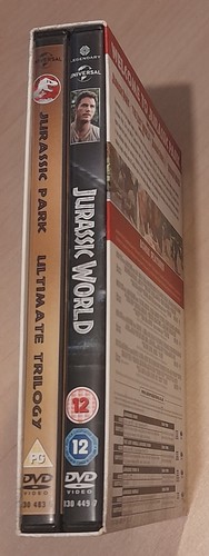 DVD Boxset Jurassic Park Collection 1-3 Trilogy & World 4 Films boxset - Picture 2 of 3