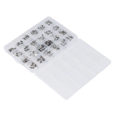 240Pcs Micro USB Socket 24 Types Jack Connector Stainless Steel For Phone Co CAD