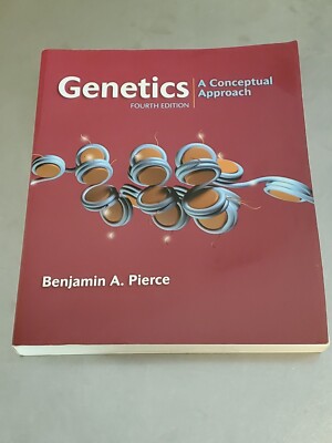 Genetics: A Conceptual Approach, 4th Edition by Pierce (Softcover)