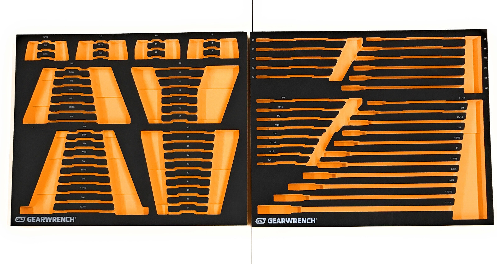 Gearwrench EVA Foam Trays For 613 Piece Master Mechanics Tool Set