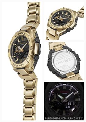CASIO G-SHOCK G-STEEL GST-B500GD-9AJF Men's Watch Bluetooth Gold