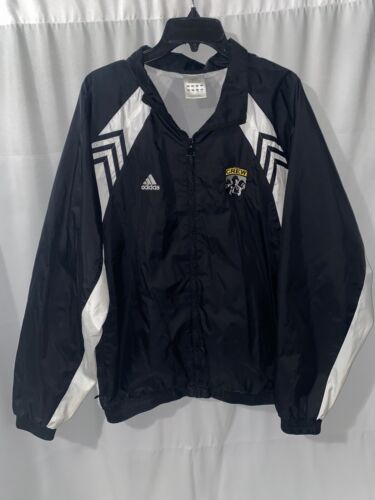 Vtg Columbus Crew MLS Adidas Full Zip Jacket Mens Large - Picture 1 of 5