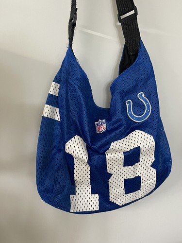 Colts Peyton Manning Purse Mesh Jersey Style Handbag by proFANity by Littlearth - Picture 4 of 10
