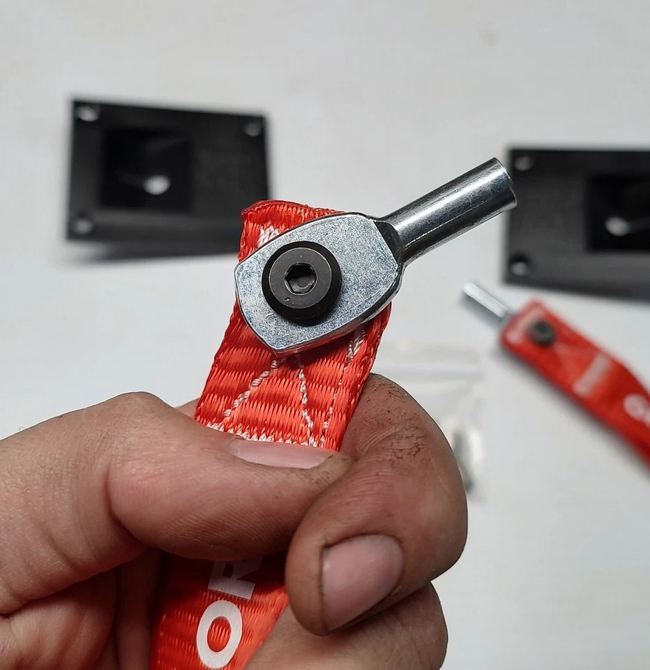 Track / Race Car Door Cable Release Pull Straps, Universal Design, Drift Car - Image 4 of 4