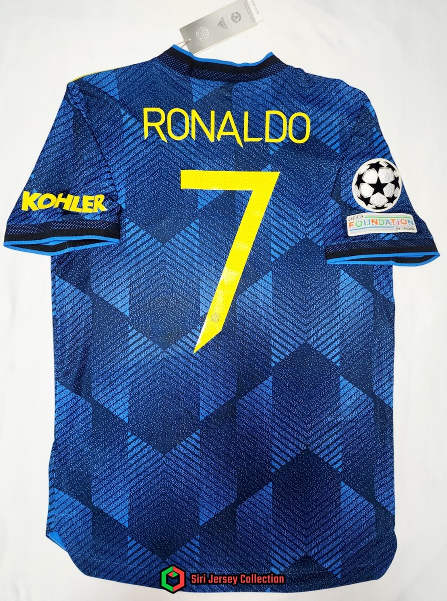 MANCHESTER UNITED 2021/2022 THIRD AWAY UCL JERSEY/SHIRT #7
