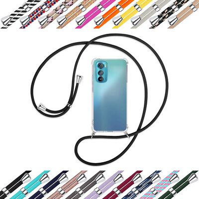 Handykette (S) für Motorola Edge 30 5G (6.5'') Umhängehülle mit Band Case Cover