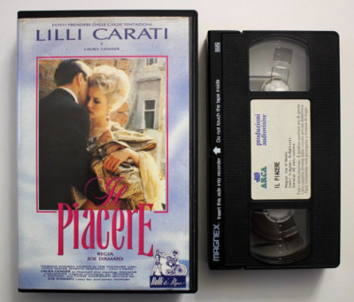 MovieFair IL PIACERE (1985),VHS BULLI & PUPE,LILLI CARATI,LAURA GEMSER,EROTICO