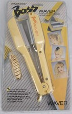 Vintage New Sealed Y2K Windmere Boss Yellow Hair Waver Styling IronN