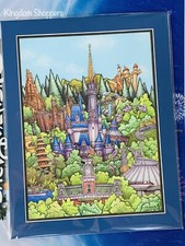 Disney Parks Disney World Magic Kingdom 50th Anniversary Print Dave Avanzino