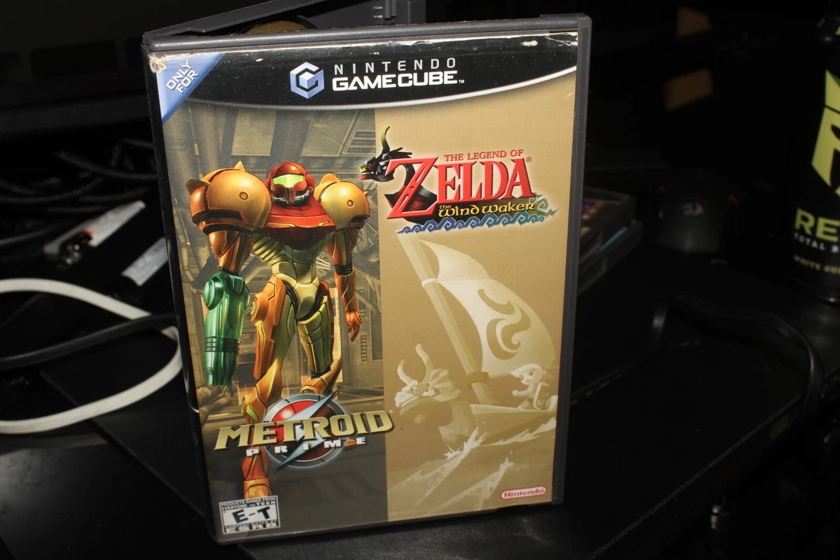 Metroid Prime / The Legend of Zelda Wind Waker Combo! Nintendo GameCube  RARE!!