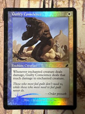 MTG Guilty Conscience Scourge 17/143 Foil Common