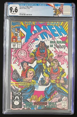 Uncanny X-Men #282 (Marvel, 1991) CGC 9.6 - 1st Bishop Appearance - CUSTOM LABEL