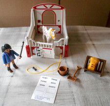 1x Pferdebox Playmobil mit Zubeh&ouml;r - Spielzeug Pferd Reiterhof -Kinder  TOP