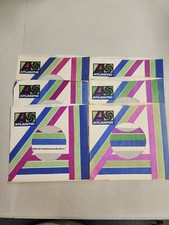 45 RPM 7" RECORD SLEEVES CO. SLEEVE 6 PACK SEE PHOTOS - Atlantic SLV77