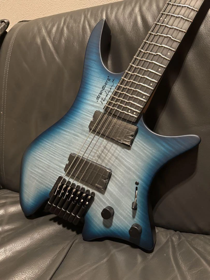 Electric Guitar Strandberg Boden + NX7 True Temperament Flame Top 