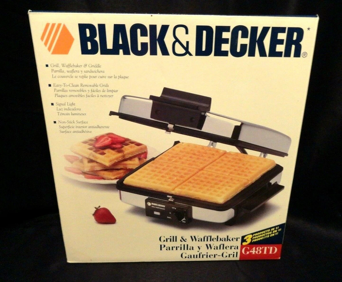 Buy a 3-in-1 Grill - Griddle - Waffle Machine Maker, G48TD