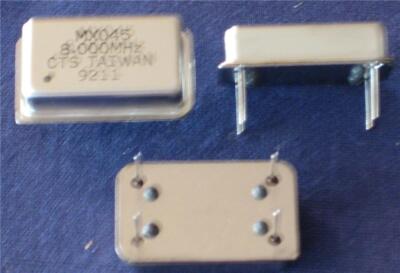 CTS 8.000Mhz MX045 CRYSTAL CLOCK OSCILLATOR ( Qty 5  ) *** NEW ***