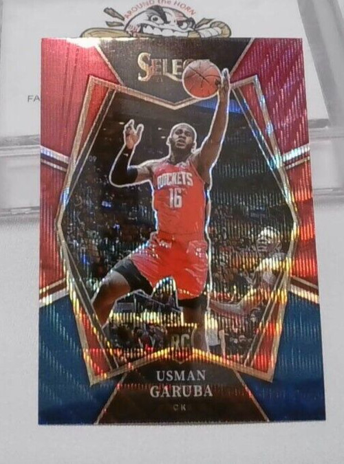#2981 2021-22 Panini Select USMAN GARUBA TRI COLOR RC #161