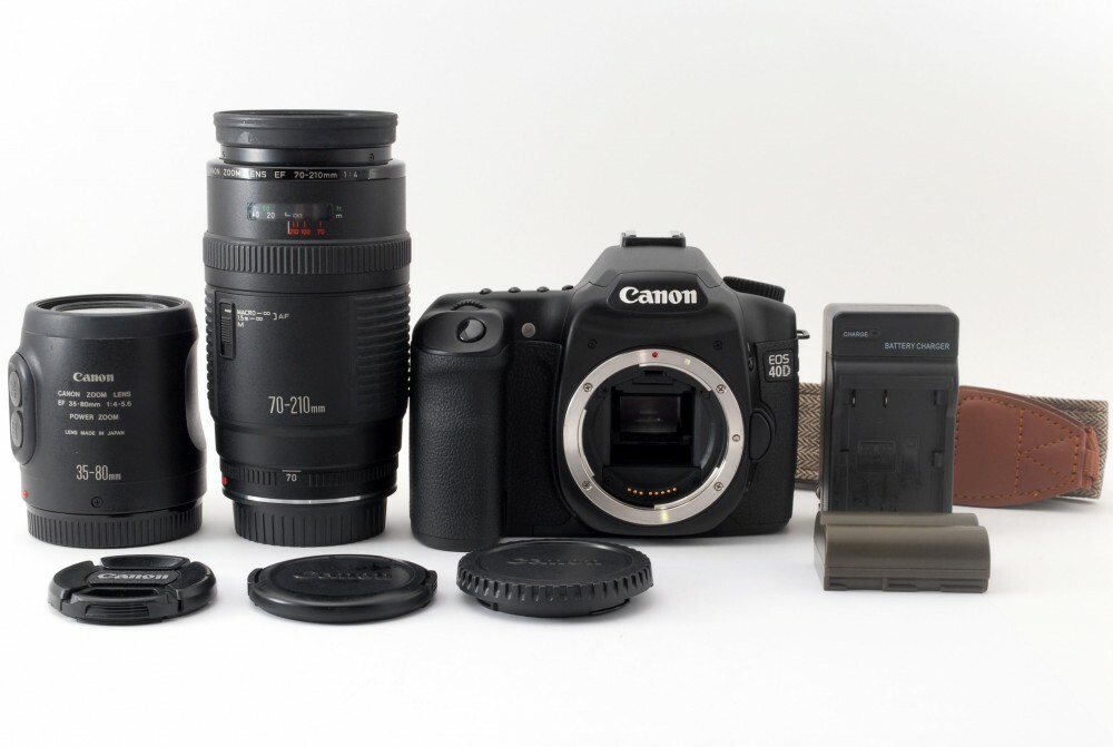 新品級・豪華セット】Canon キヤノン EOS 40D EF 35-80mm CF付