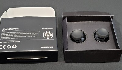 Black Scuf Reflex Concave Thumbsticks 2 Pack Brand New In Box