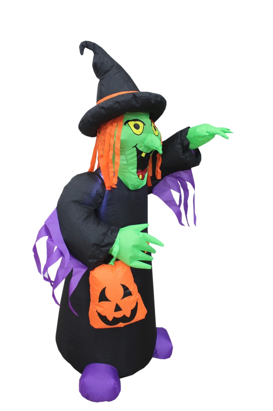 4 FT Halloween LED Air Blown Inflatable Yard Blowup Decoration Witch