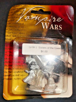 Vampire Wars Miniatures GHW 1  SISTERS OF THE COVEN  X4   WEST WIND PRODUCTION