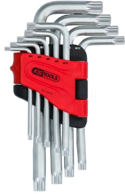 XZN KS Tools Snoring Wrench Set, Short, 9 Piece - 151.4630