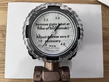1/2" NPT Port RCM Industries Flo-Gage Flowmeter.  1/2-71-R-4