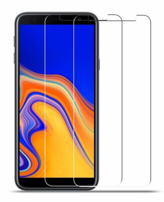 2X Schutzglas Glasfolie für Samsung Galaxy J4 Plus Display Schutz Panzerfolie 9H