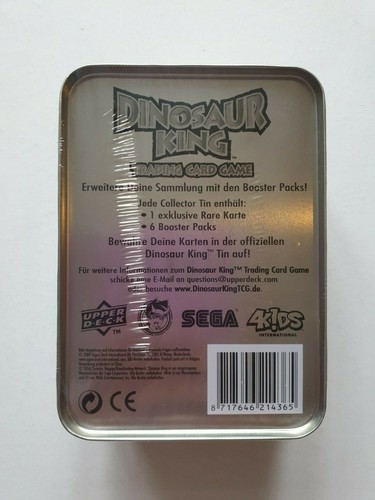 UPPER DECK DINOSAUR KING COLLECTOR TIN/ BOX /Booster/Cards zum aussuchen,Neu - Picture 13 of 25