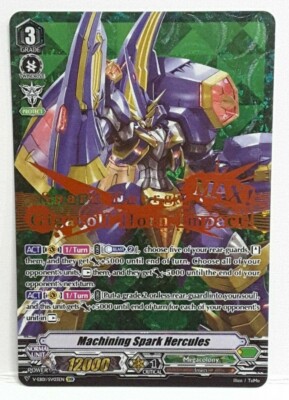 Bushiroad Cardfight!! Vanguard Machining Spark Hercules V-EB01/SV03EN SVR N-Mint
