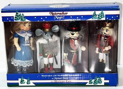 VTG 4 Horizons East Michael Wolfe Handcrafted Old World Style Nutcracker Magic!